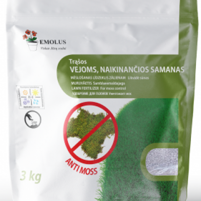 Vejoms trąšos nuo samanų, 3kg